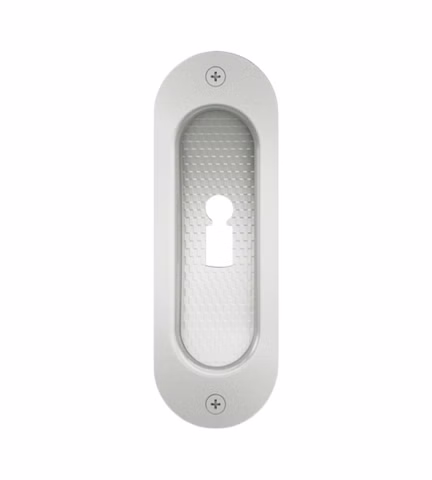 4x FSB 0 42 4212 00001 0105 Schiebetürmuschel BB Aluminium