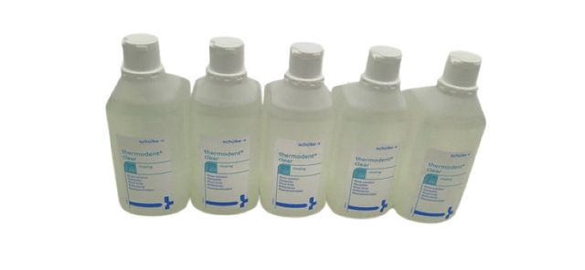 2x 1L Schülke 143101 Thermodent Clear Klarspüler Dental