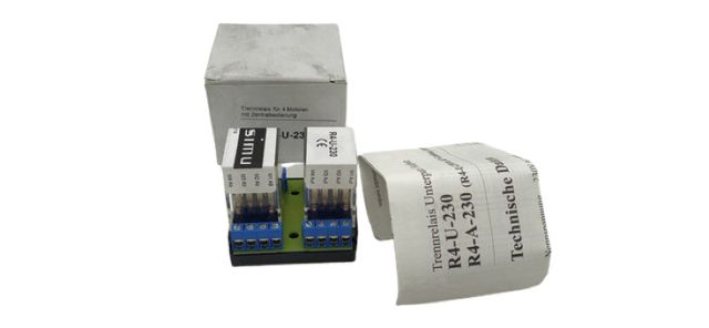 Simu R4-U-230 Trennrelais Relais Rolladenmotor