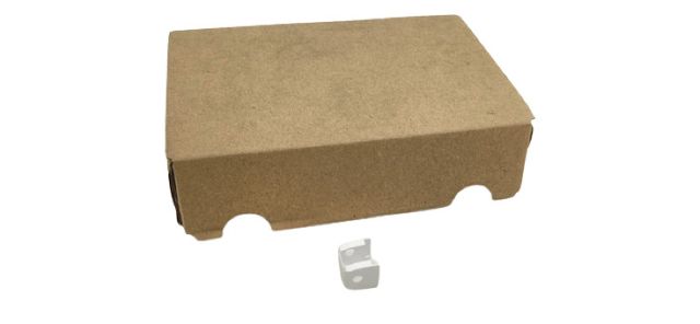 20x Siegenia FKEU0010-002061 Abdeckkappe EL U RAL9003 K100