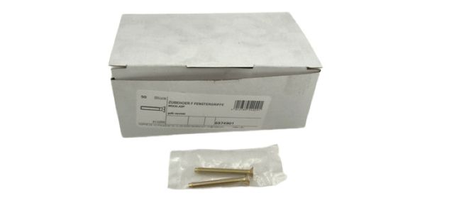 17x Hoppe M5x45 mm 6974901 Schrauben Zubehoer Fenstergriffe