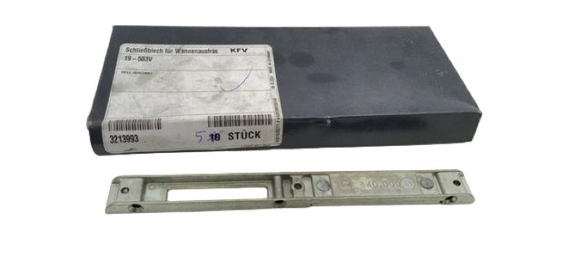 2x KFV 3213993 19-503V Schließblech für Wannenfräsung