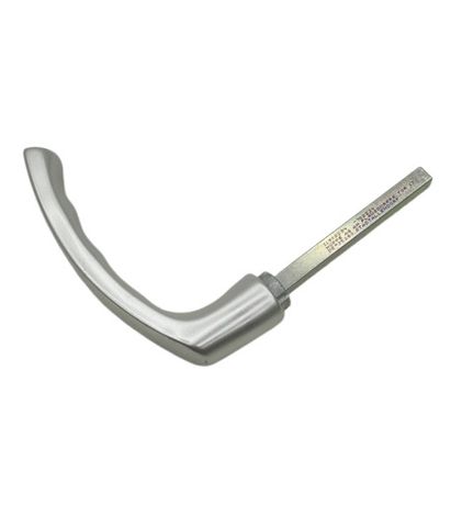 Hoppe 11908294 Drückergarnitur mit Rosetten 199/42KB/42KBS