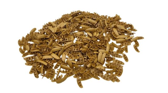 500x WSKPHI-1011/25 Wasserschlitzkappen WSK/25 RAL1011