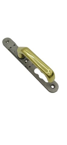 Halbgrt Türdrücker 314.451/7100  Innergrt 35 Dr 1090 messing