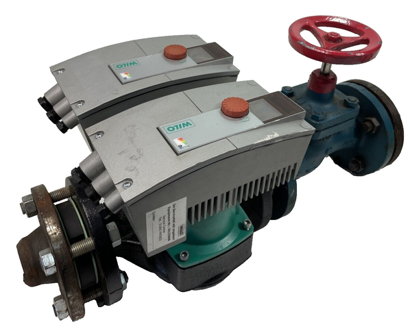 Wilo Stratos D-50/1-8 PN 6/10 Hocheffizienz Doppelpumpe mit Flanschanschluss