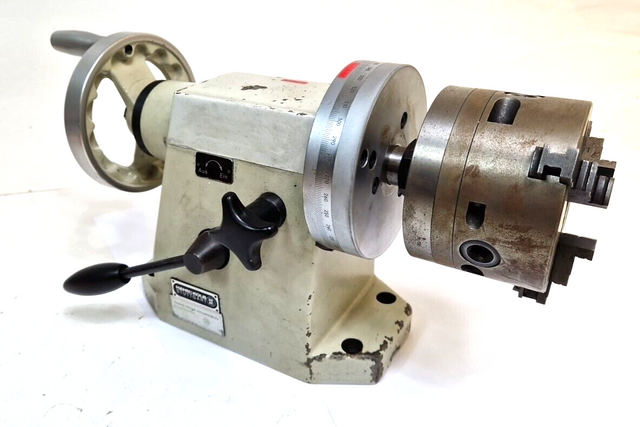 Hanh & Kolb, Johann Fischer Präzisions- Teilapparat Reitstock inkl. Futter 100mm