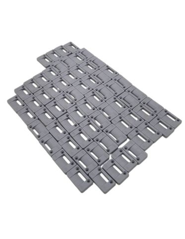 3x Roto 769343 NT Mittelschließer, Designo Flügelübersch