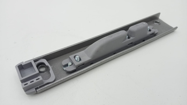 2x KFV 3625-328Q Tür Zusatzschließblech Stahlsilber verzinkt