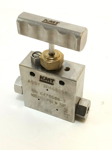 KMT Assy 20468568 Handventil 100.000 PSI 7000Bar INLET