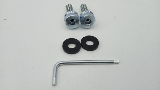 2x Esco Stangengriff-Befestigungsset MS 190.25.5 Montage-Set