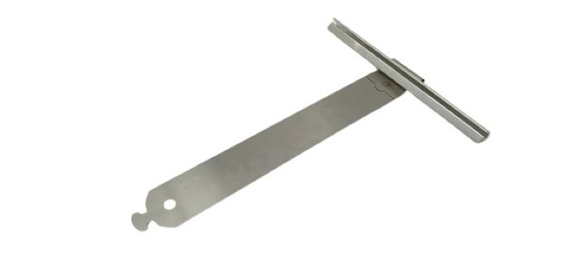 10x Viktor Müller 16360 Aufhängeprofilstück 100mm Feder