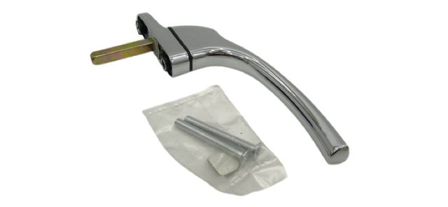 2x GreenteQ 394.273/4210 FG50.ZD 10/40 mm Fenstergriff