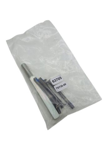 9x 63705 TST35-50 Wechselstift Vierkant 8mm Stahl 35-50mm