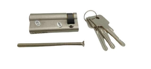 6x GreenteQ 217.272/5562 SX 55 8-F HalbZylinder-Schloss-Set