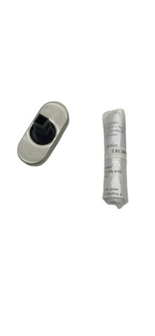 31805 Fenstergriffadapter oval Edelstahl matt