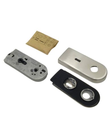 Hermat 6682 6012.BB60 Glastür-Schlosskasten Venezia Buntbart