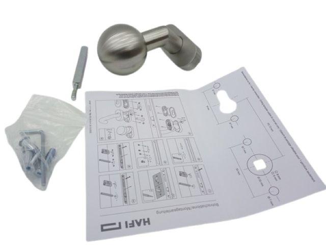 Hafi 30948 Knopf 286-8 Rosette 788 Stahl-Unterkonstruktion