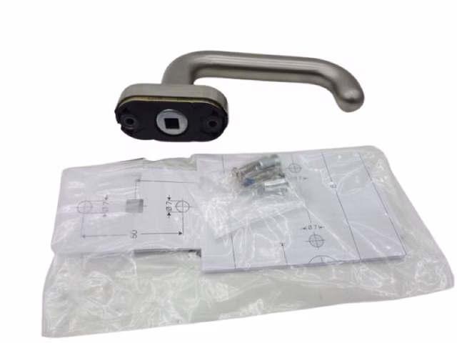 FSB 0 09 1146 11143 RT-Drückerlochteil 8mm gerade Ros oval