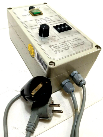 BÜHNER  & SCHAIBLE RM2  RESOMAT , STEUERGERÄT AUTOMATIK
