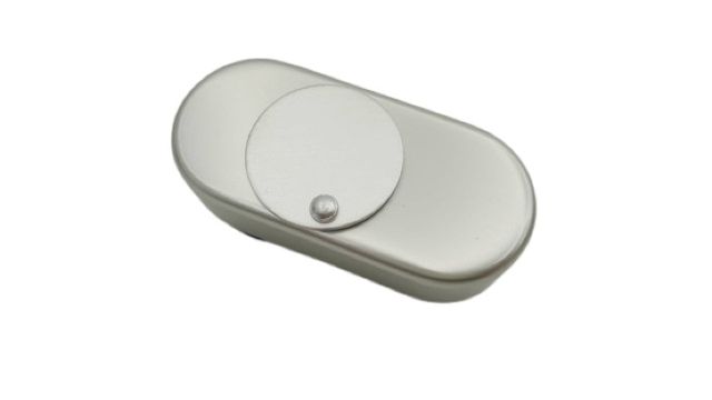 FSB 17 1759 Dornschlüsselrosette Mit Verdeck Aluminium Natur