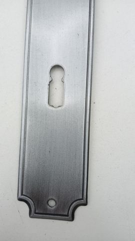 4x Türdrücker Blende Paar Langschild Langschildpaar