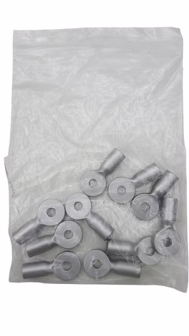 Drehknopf Vierkantaufnahme Aluminium