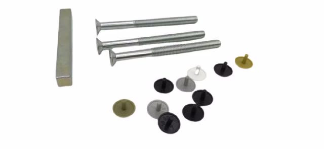 10x Hoppe 3092449 ZBSET-PTG-STG/GRM6FLKOKRVL Befestigungsset