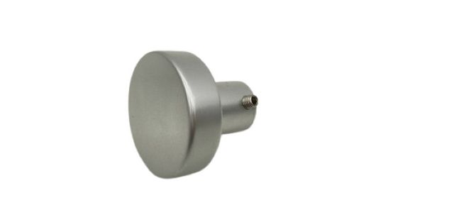 FSB 08 0829 Knopfdrückerlochteil Aluminium ASL