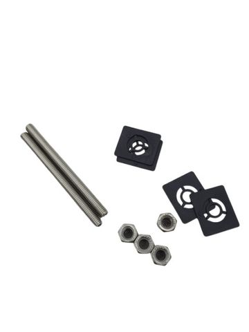 2x FSB 05 0585 Stoßgriff-Befestigung Stahl 03 HT Programm