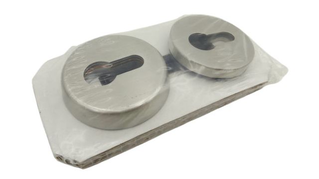 3x FSB Schlüsselrosette Schutzbeschlag Edelstahl 