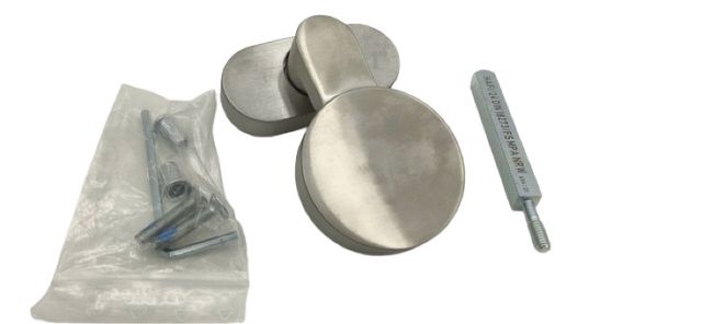 Hafi 18273/FS Door Knob Ball Swivelling Flat Oval Rosette