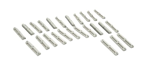 2x Siegenia 2,5mm L4210110-004040 Mini Falzlüfter Steg