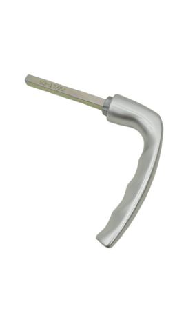 2x Hoppe 2791571 1530/273P Atlanta Langschild Garnitur