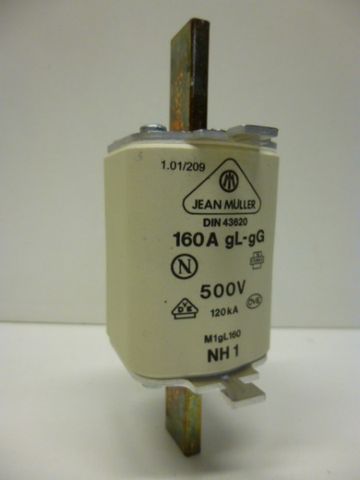 Jean Müller M1GL160 NH-Sicherung Sicherung 160A 3Stück
