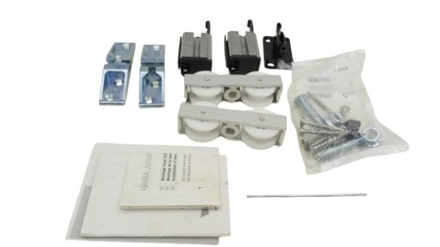 Hawa 26040 Junior mit 2 Schienenstopper, für 1 Türe