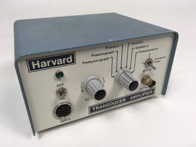 Harvard Apparatus 50-7996  Verstärker Wandler Amplifier Transducer