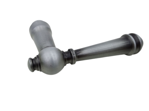 2x Hans Scheitter 30756 ESIV 1842 8mm Drücker Stahlgrau