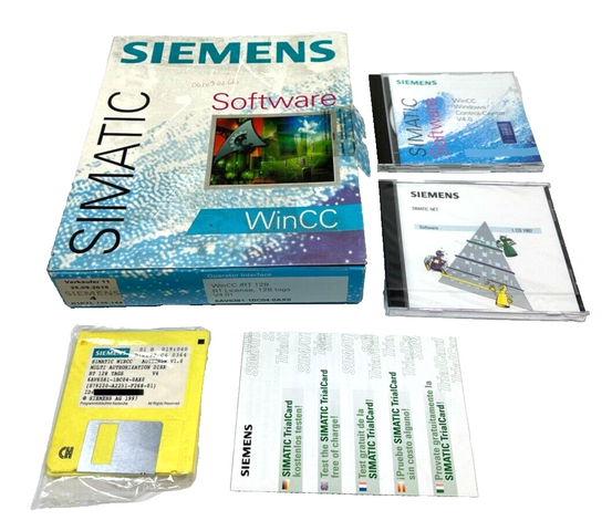 Siemens Simatic Software 6AV6381-1BC04-0AX0 | WinCC /RT 128 V4.01