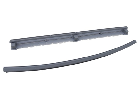 2x Innoperform Silbergrau S4 Arimeo Fensterfalzlüfter