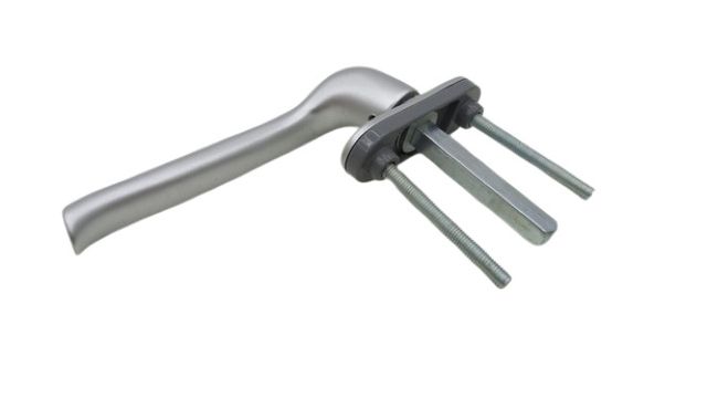 2x 217.270/8047 1012V/20-10/50 F11 Fenstergriff Eloxiert