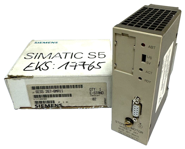 Siemens 6ES5 267-8MA11 Schrittmotorsteuerung Steuerung Motor Modul E: 02