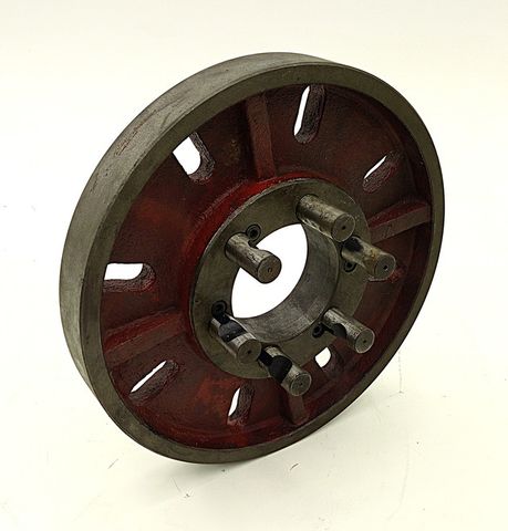 Planscheibe für Drehmaschinen Guss Ø350mm Bohrung Ø100mm Breite 45mm 