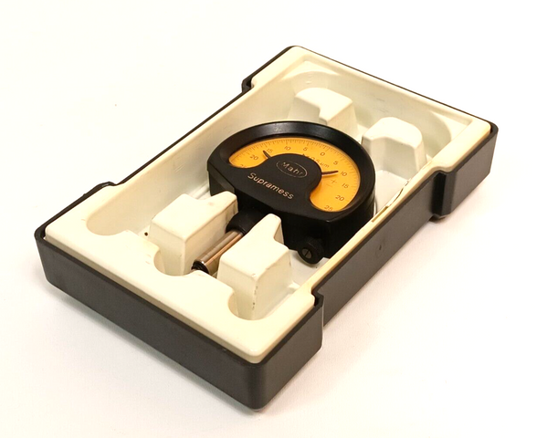 Mahr Supramess ± 25 µm Skalenteilungswert 0,5 µm Feinzeiger 7 Rubis 803296