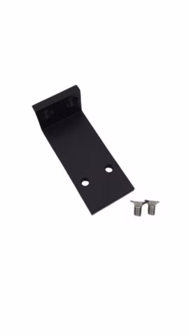Esco 72-444324 Befestigungswinkel Schwarz Halterung Metall