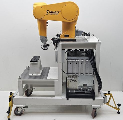 Stäubli RX90B L  6-Achsen Roboterarm Roboter Steuerung CS8M + Teach Pendant SP1