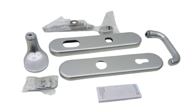 HOPPE 3849211 86G/3332ZA/3310 Paris Schutzgarnitur PZ 8/92mm