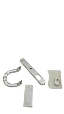 Hoppe 10814278 513G/3359ZA 92mm Schutz-Stoßgriffschmalschild