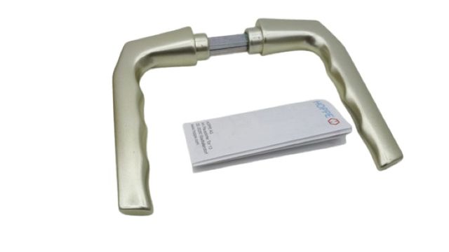 4x Hoppe 507603 117L 8mm Frankfurt Drückerpaar Profilstift