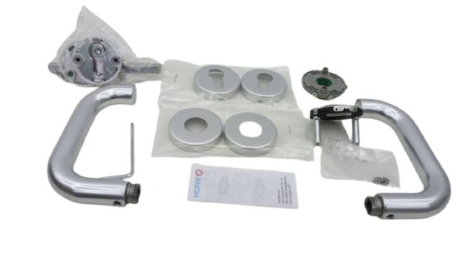 Hoppe 10726471 FS138/42H/42HS Paris Drückergarnitur Rosetten